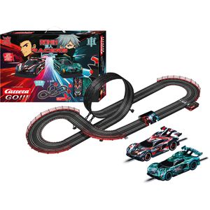 Carrera Autorennbahn GO!!! Ronin Racers, bis 2 Spieler, 4.9 m Strecke, analog, ab 6 Jahre