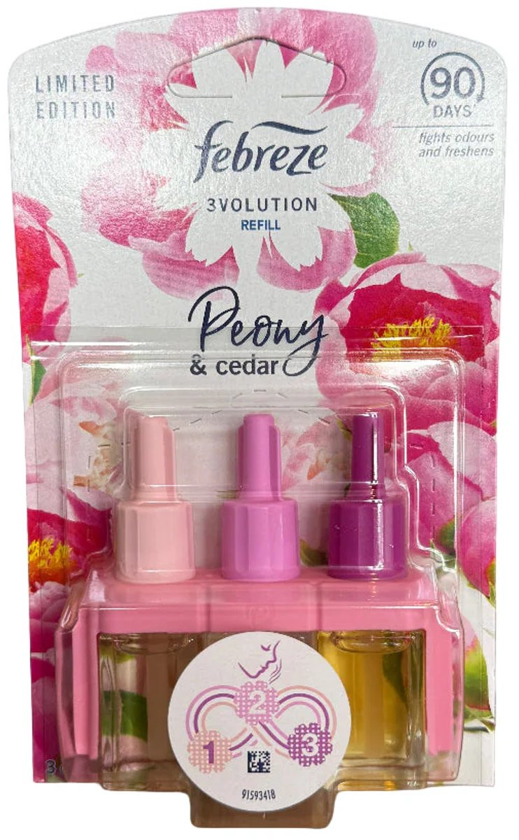 Ambi Pur Febreze 3Volution Geurverfrisser Peony & Cedar