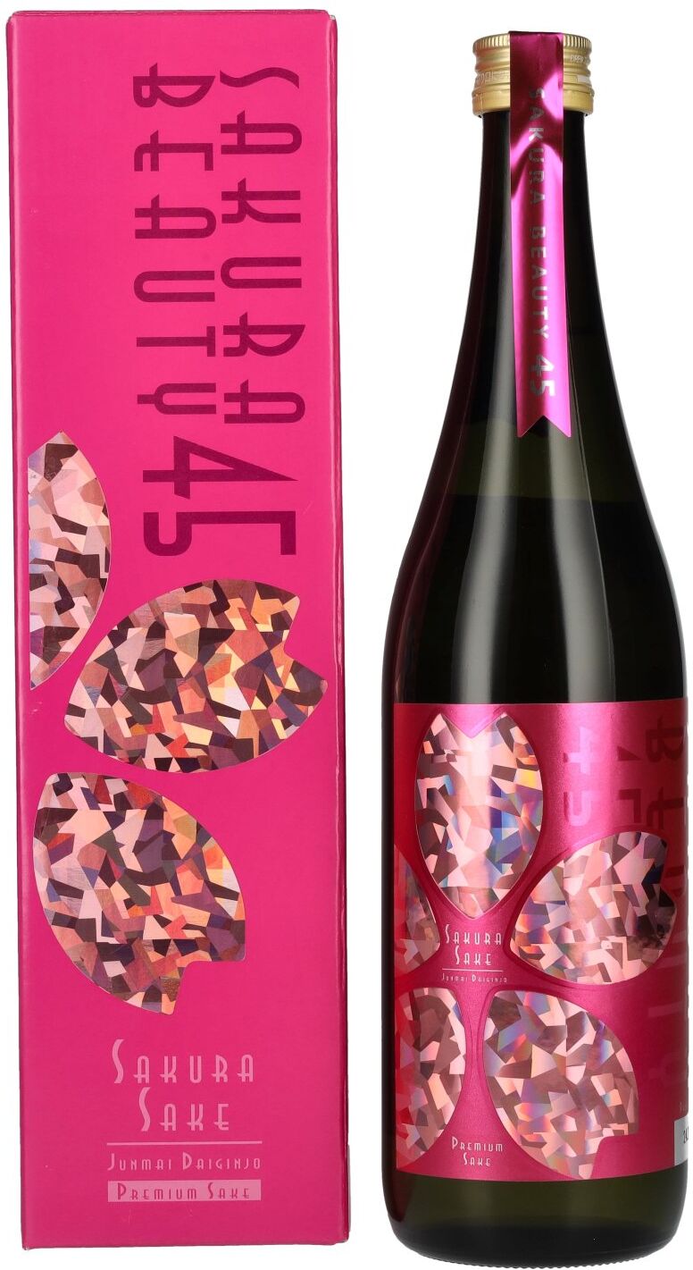 Ozeki Junmai Daiginjo Sakura Beauty 45 15,5% Vol. 0,72l in Geschenkbox