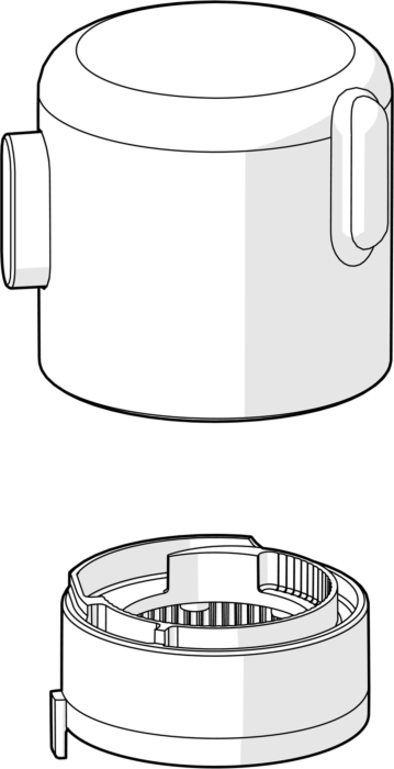 Hansa Temperatur-Wählgriff 59914396 59914396