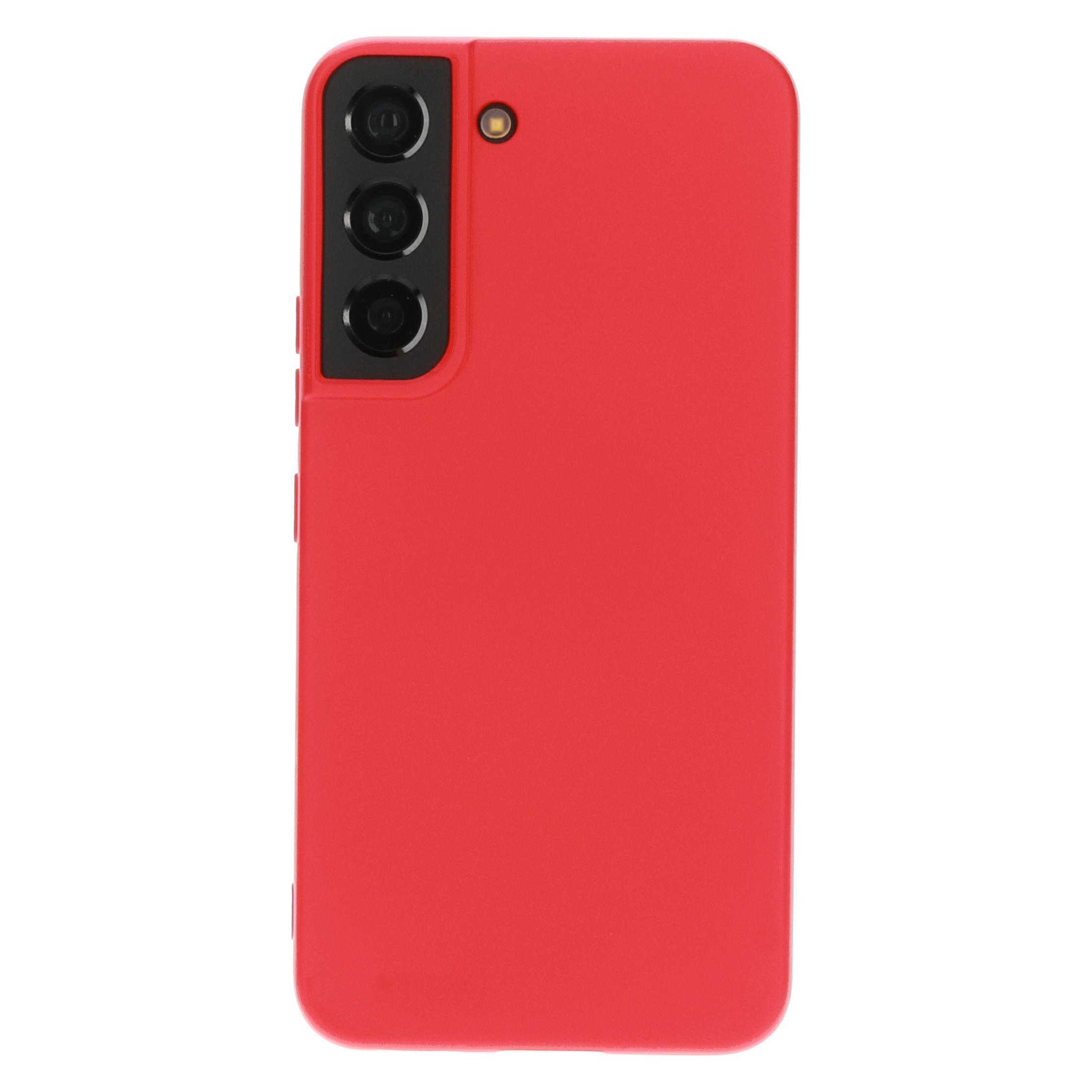 Mobiparts Silicone Cover Samsung Galaxy S22 Scarlet Red (Samsung Galaxy S22) (MP-121820)