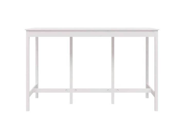 Neuf& 9481 Mobilier de cuisine - - Mode Table de bar Blanc 180x80x110 cm Bois massif de pin 23 kg