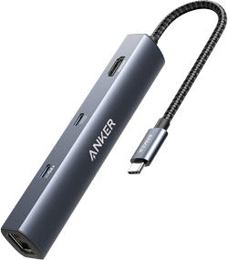 Anker 543 USB-C Hub (6-in-1, Slim)