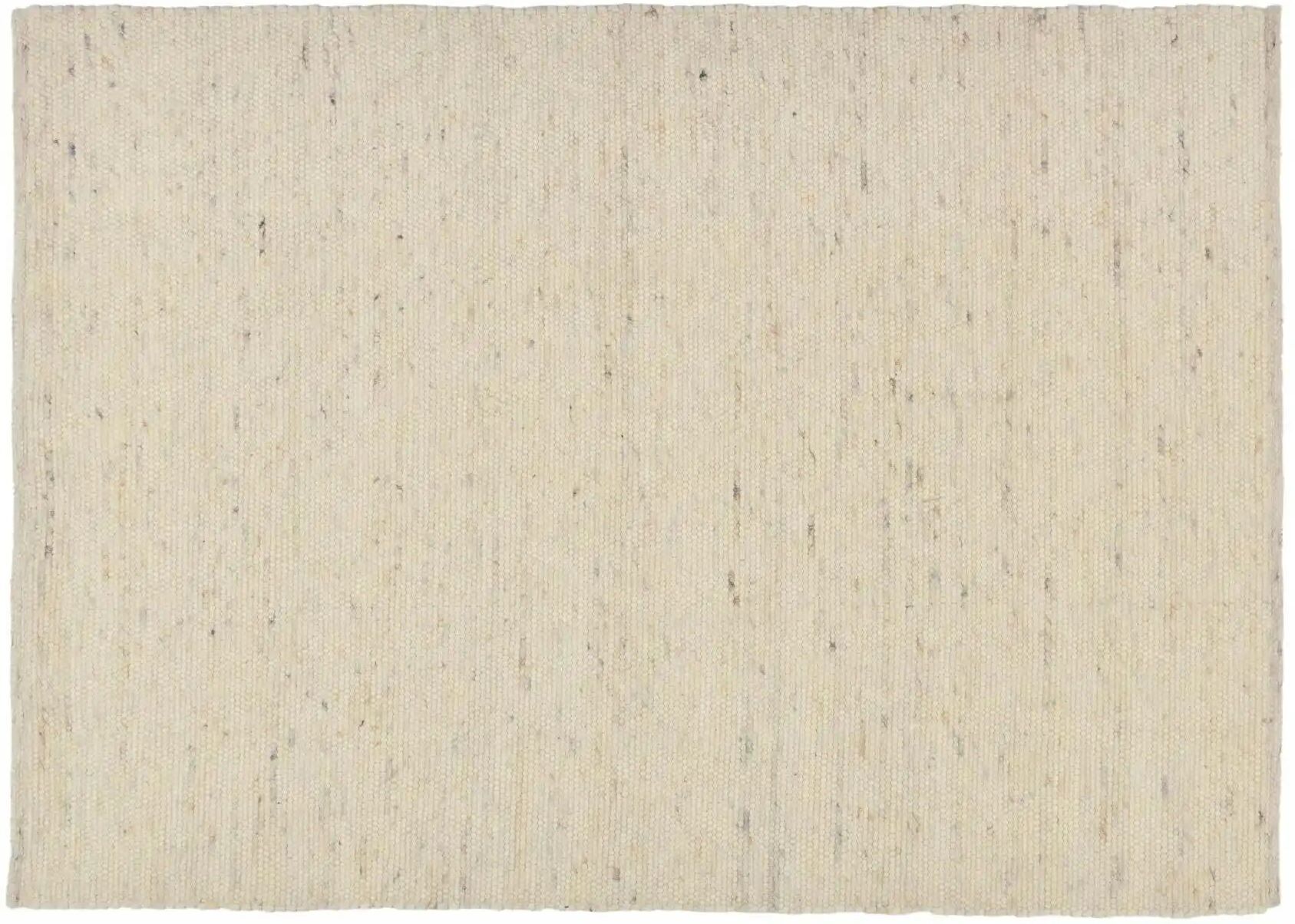 SANSIBAR Sylt Wollteppich  Hörnum ¦ beige ¦ Wolle ¦ Maße (cm): B: 90