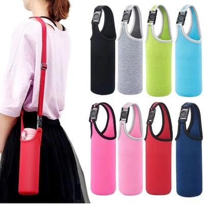 Inspired Finds HydraGuard Neoprene Insulated Water Bottle Sleeve Sports Bottle Carrier & Protective Pouch pink 750ml