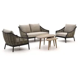 Apple Bee Milou/ROUGH-K Sessel-Sofa Lounge-Set 5-teilig