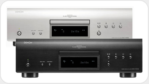 Denon DCD 1700NE CD/SACD-Player mit Advanced AL32 Processing Plus *schwarz* DE13926