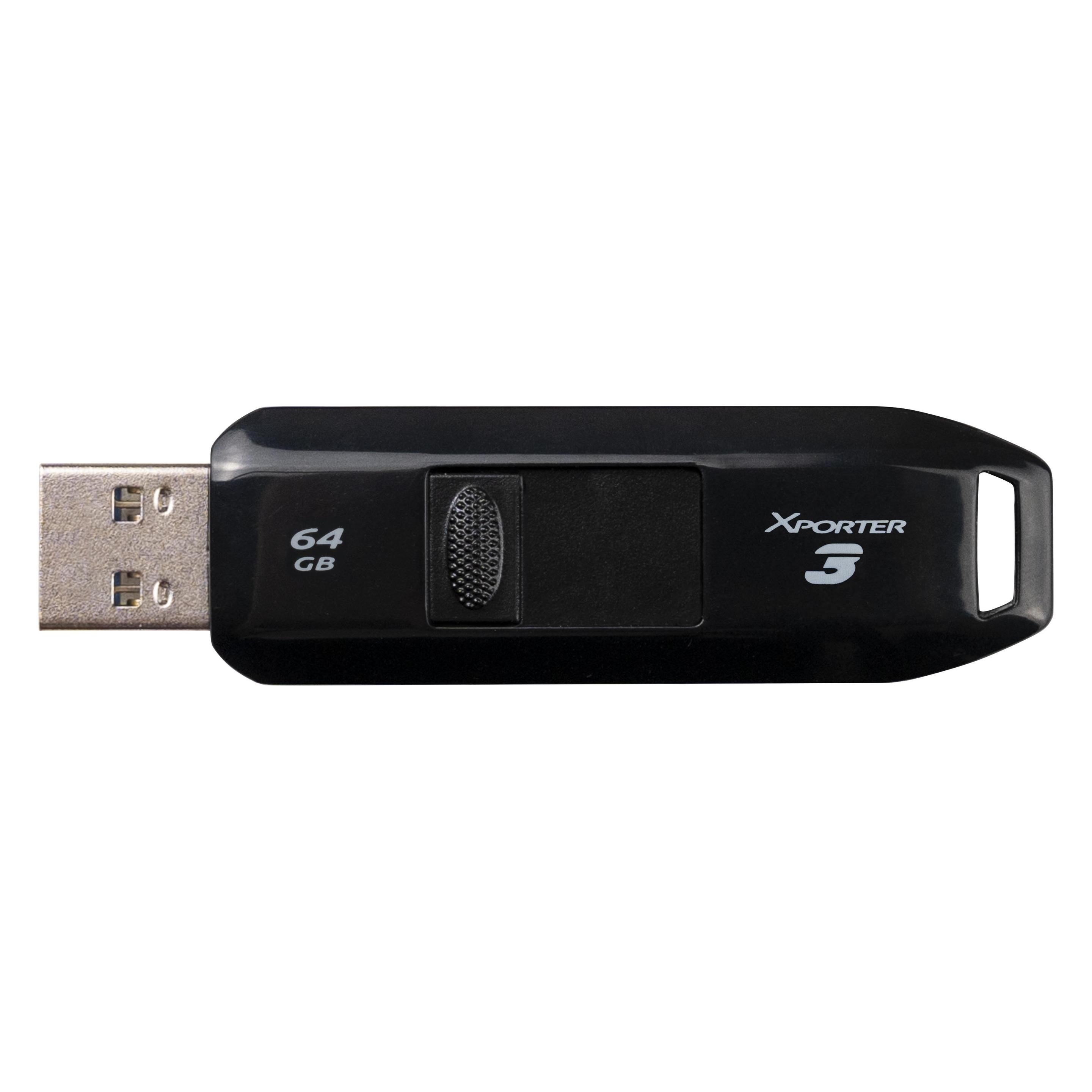 Patriot USB 64GB Xporter GEN 1 3.2 PAT (64 GB, USB-A) (PSF64GX3B3U)
