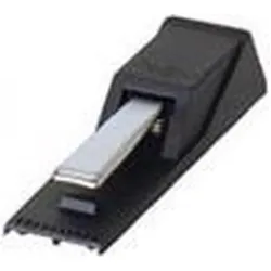 Casio Pedal SP-20 Sustain (Instrumenten Fusspedal), Zubehör Instrumente, Silber, Schwarz