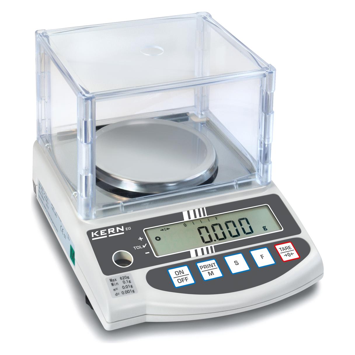 Kern Präzisionswaage Max 420 g e=0,01 g d=0,001 g (EG 420-3NM)
