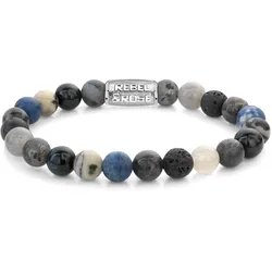 Rebel & Rose RR-80114-S Herren-Armband Mountain High 8 mm, 19 cm