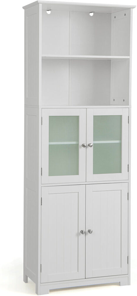 Marlow Home Co. Elmendorf 163cm Kitchen Pantry White 163cm H X 60cm W X 30cm D