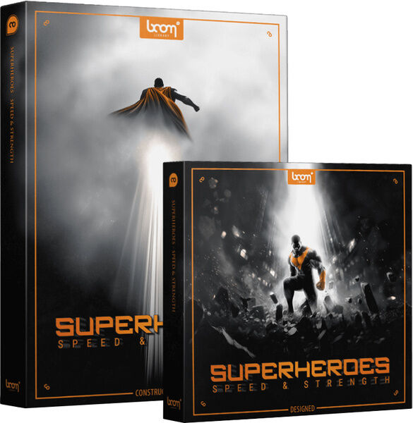 BOOM Library Superheroes: Speed & Strength