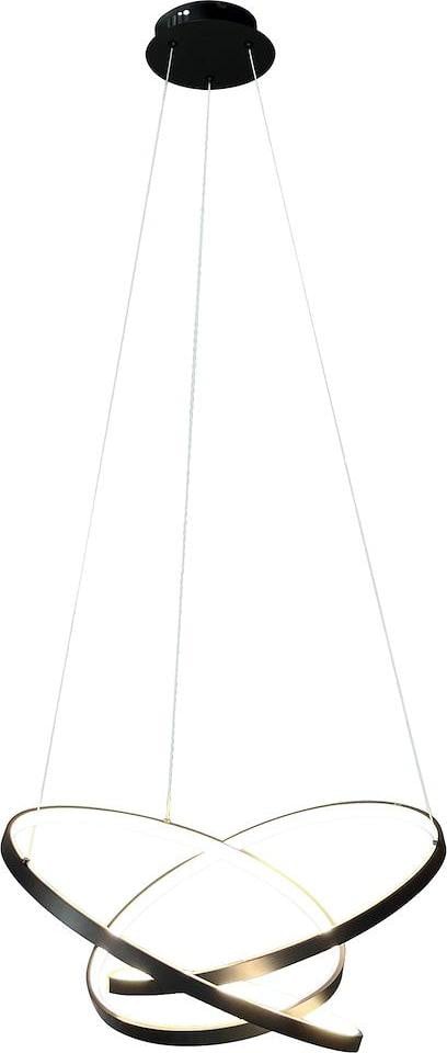 Milagro Lighting Moderne LED Hanglamp Ring - Zwart