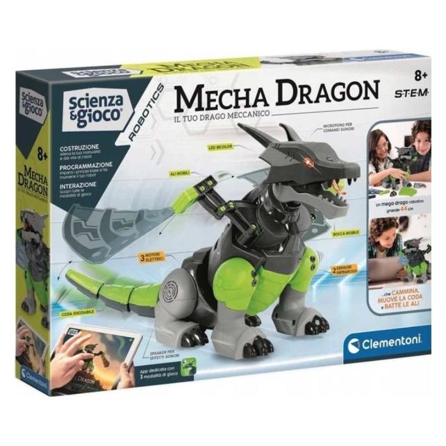 Clementoni Zestaw Kreatywny Twój Mechaniczny Smok (50682)