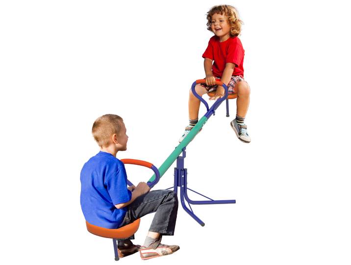 Outsunny-Balançoire pour enfants, barre réglable à 360 °, multicolore