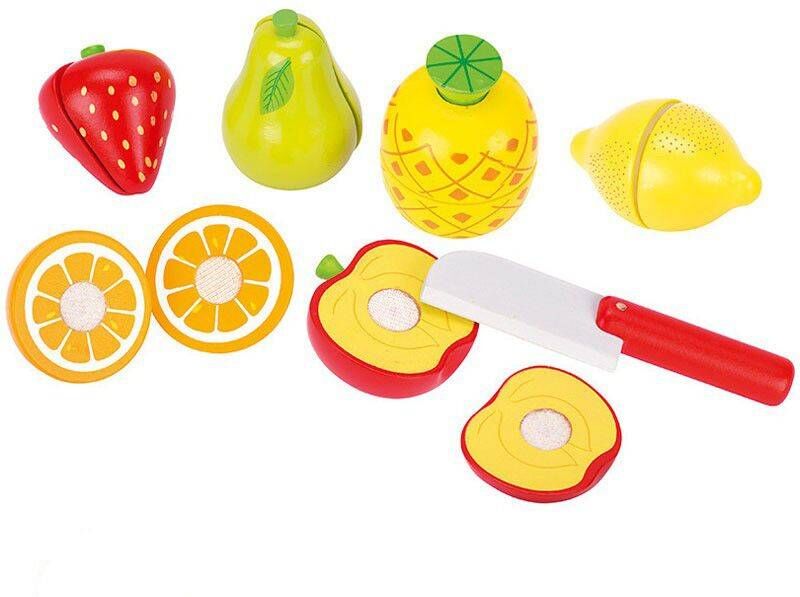 Fruits en bois avec scratch - Goki