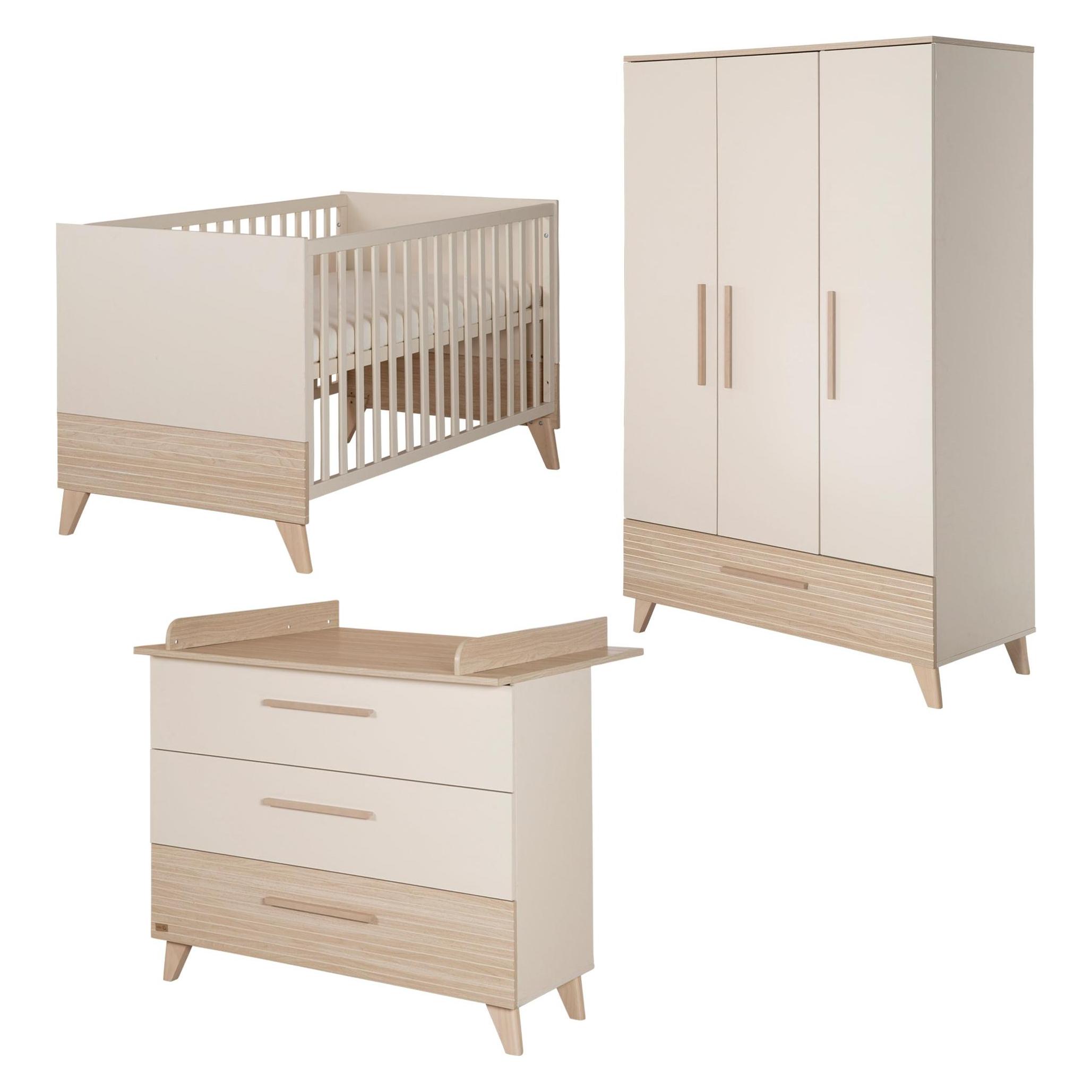 Roba Sidney (Babybett, Kinderkleiderschrank, Wickelkommode) (1012879)