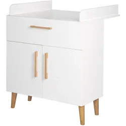 Wickelkommode roba MICK (BHT 90,50x103,50x76,50 cm) - weiß - BHT 90,50x103,50x76,50 cm
