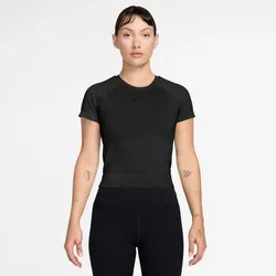 NIKE Pro Seamless Dri-FIT T-Shirt Damen 010 - black XXS