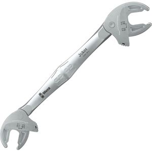 Wera Maulschlüssel 6006 Joker M/L, 05020331001, Doppelmaulschlüssel, 13-19mm, zöllig, selbstjustierend