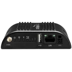 Cradlepoint IBR200-10M + NetCloud Essentials WLAN-Router Ethernet Einzelband (), Router, Schwarz