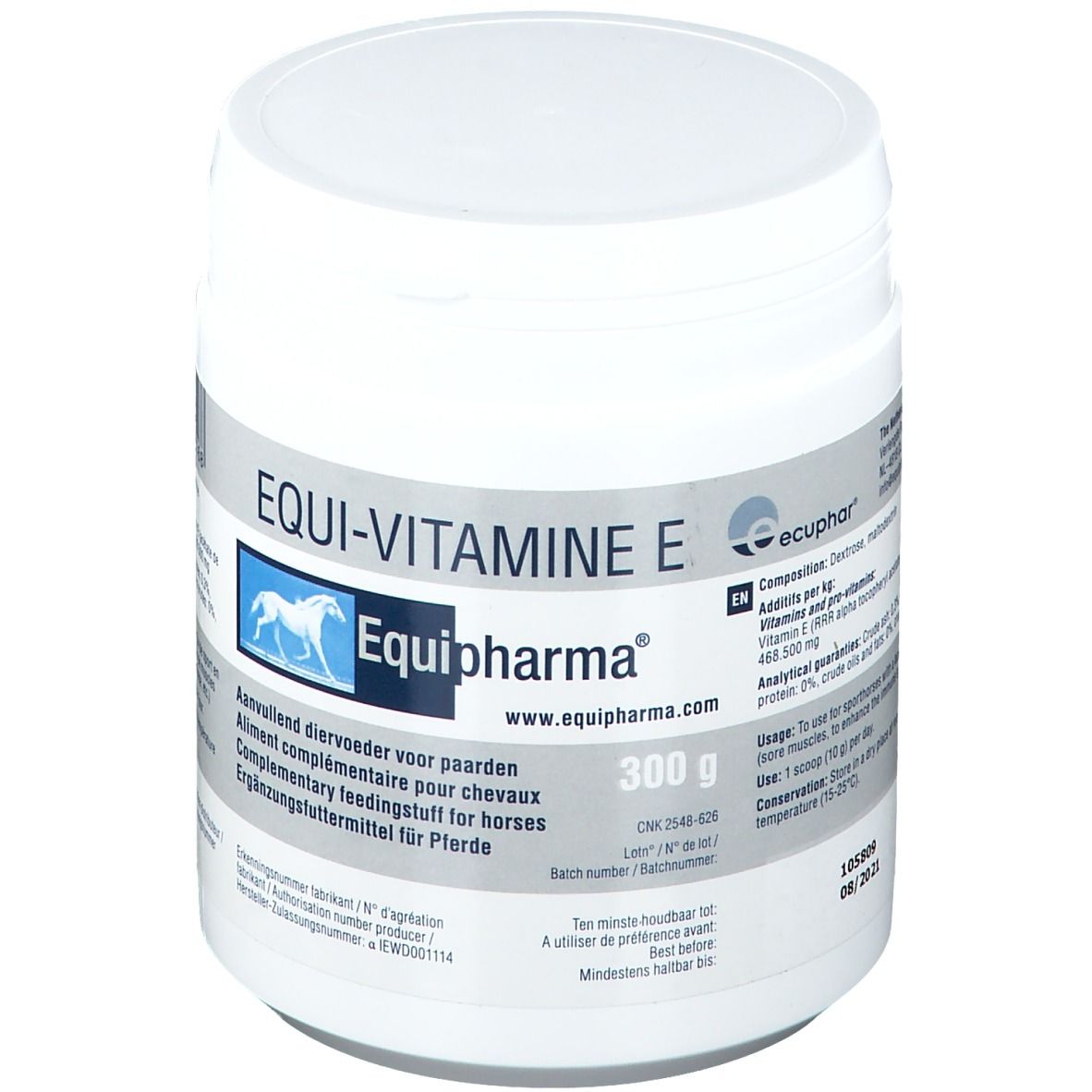 Equi Vitamine E Pot 300 g Pulver