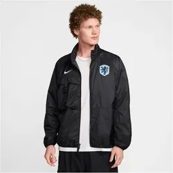 NIKE Niederlande Halo Präsentationsjacke Herren 010 - black/white M