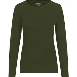 Neutral Damen T-Shirt langarm O81050 military S