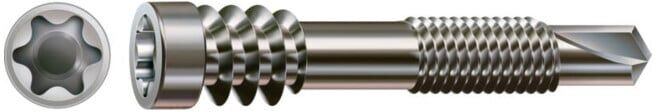 Spax T-STAR+ tête cylindrique 5,0x51 pour alu UK jusqu'à 27 mm planche de recouvrement (0557000500513)