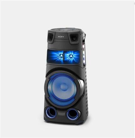 Sony MHC-V73D, 4 cm, 30 cm, Verkabelt & Kabellos, Schwarz, MP3, AC
