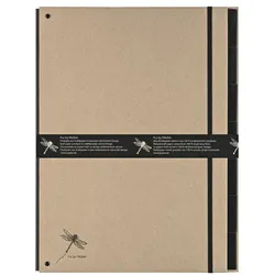 Pagna Pultordner »Pur - 7 Fächer« braun, 26.5x34 cm