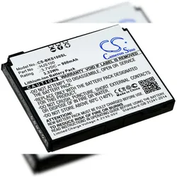 Powery Akku für GPS Navigation Becker HJS-100 / Map Pilot