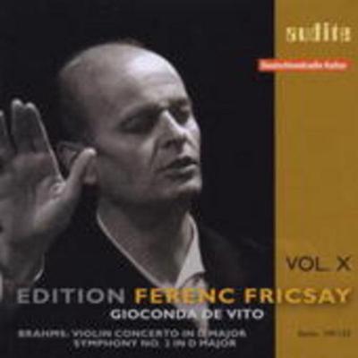 Edition Ferenc Fricsay Vol.10 - Gioconda De Vito,Ferenc Fricsay,Rias so, CD