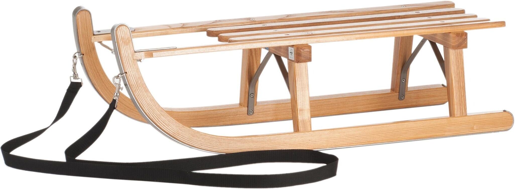 Schlitten "3R Original Davoser 90 cm", braun, SchlittenL:90cm, Schlitten, Holzart: Esche, L:90cm braun Einheitsgröße