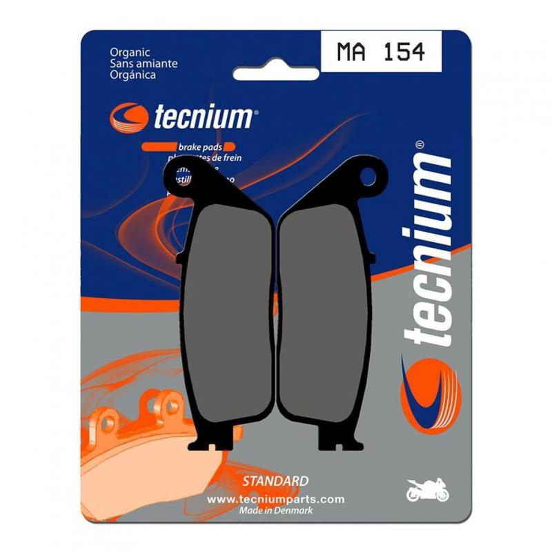 Plaquettes de Frein Tecnium - Organique - MA154
