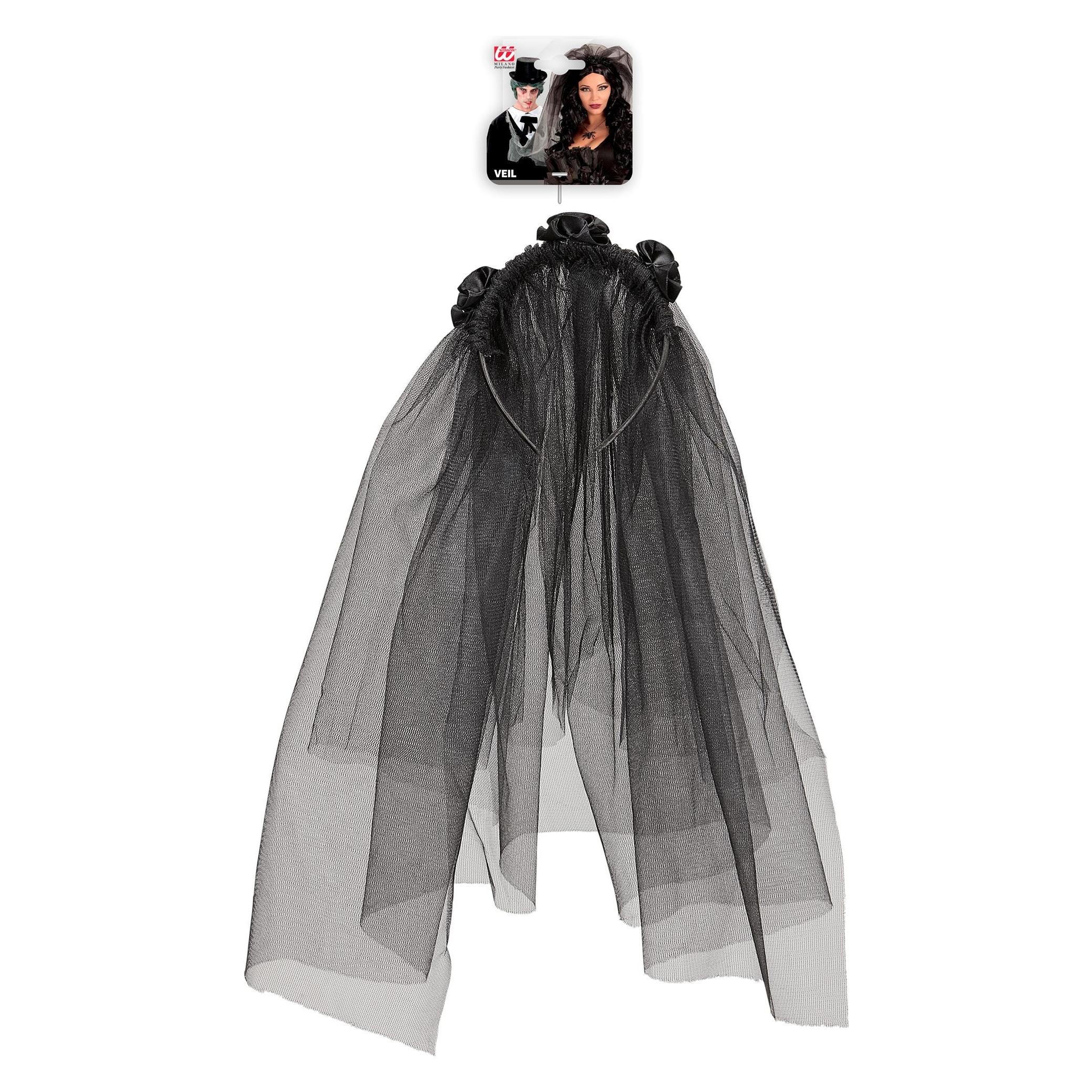 Magni Schwarze Witwe Schleier (One Size) (WI46909)