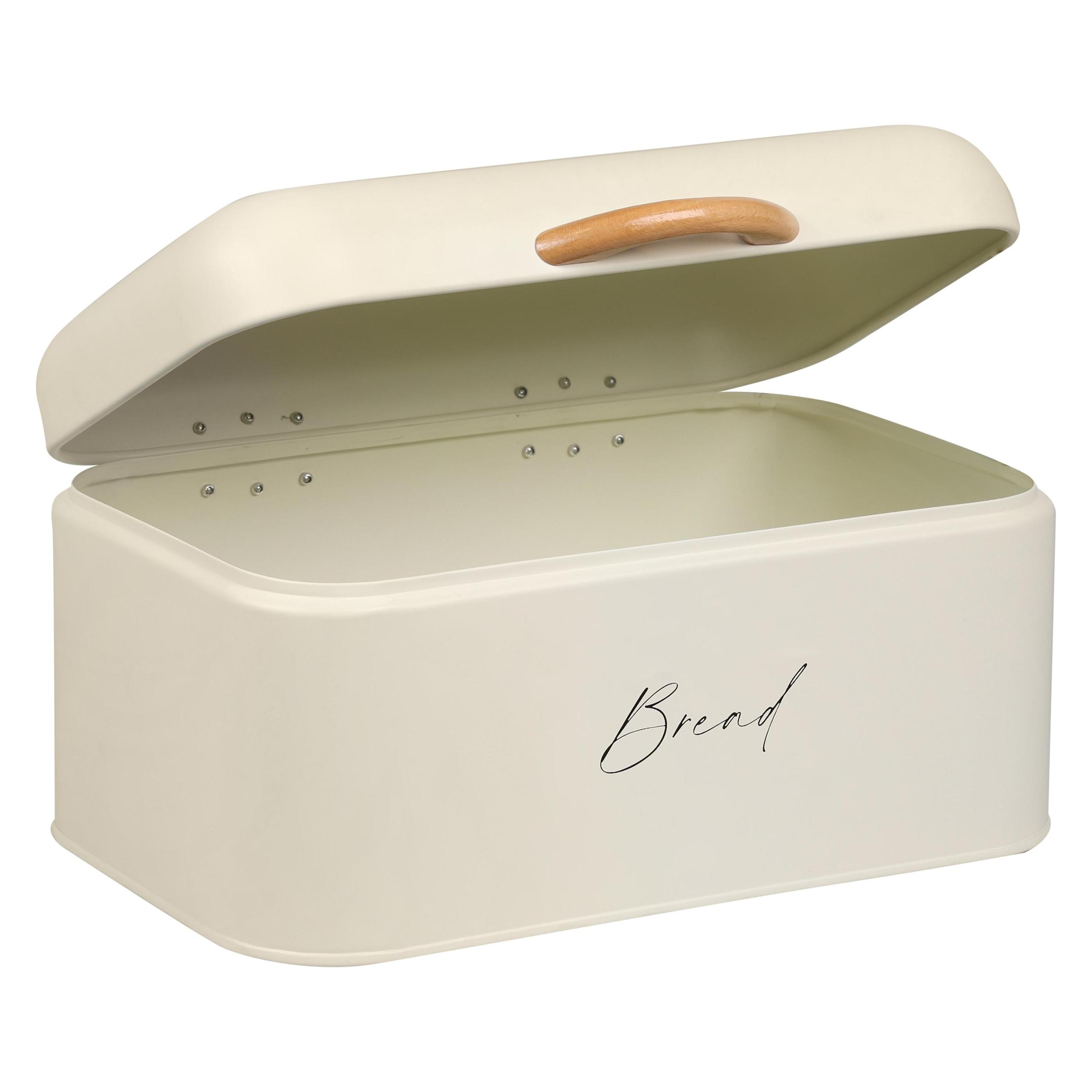 Kesper Brotkasten Spruch Metall weiss (68709025)
