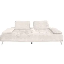 SOFA WIOLO Cremeweiß Velvet