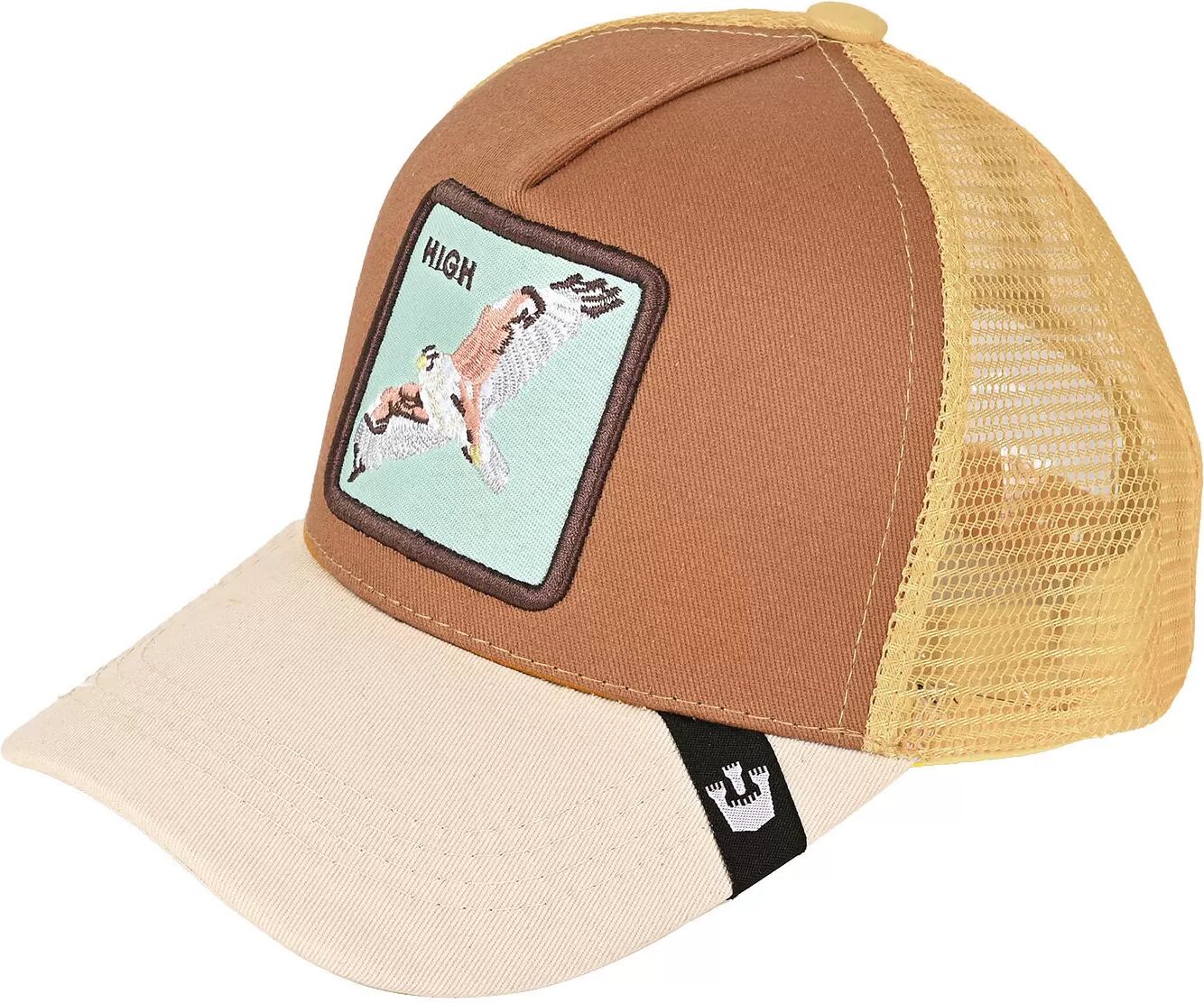 INF Casquette de baseball aigle dessin animé - Protection solaire réglable et ventilation D