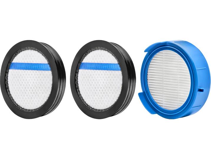 AEG Filter-Set ASKW4 , blau (blau, schwarz), Filterkartuschen, 2 Vormotor- und 1 Hygienefilter, Filter-Set
