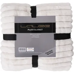 Decke PLUSH elfenbein (BL 150x200 cm) - beige - BL 150x200 cm