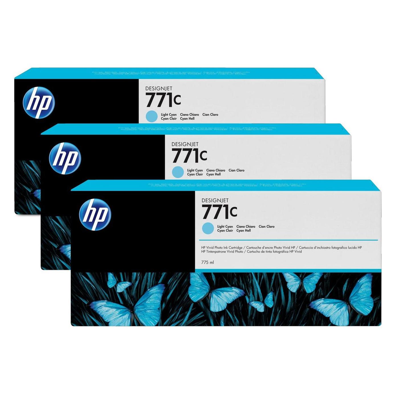 HP Tinte Large Format light cyan Orig.Nr. B6Y36A (C) (B6Y36A)