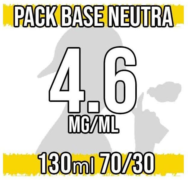 Brand Vari Base Neutra 70vg 30pg Con Nicotina 4,6 Mg/ml - 130ml