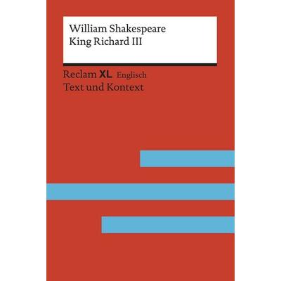 King Richard III, Taschenbuch von William Shakespeare, Reclam, Philipp, 978-3-15-019961-9