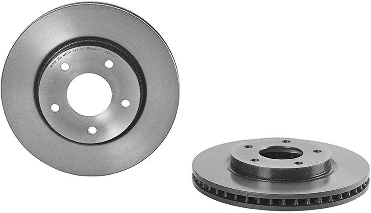 Brembo Bremsscheibe Coated Disc Line 09b64721 276mm 26mm Für Dodge