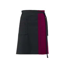 Vorbinder "11/2568" - schwarz/bordeaux