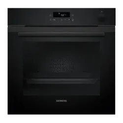 HR232GEB3 Backofen mit Dampfunterstützung DeepBlackInox cookControl15 AirFry  8Heizarten