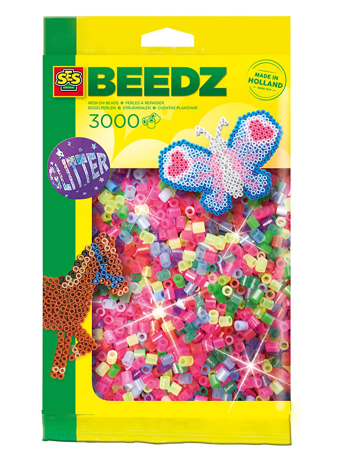 SES Bügelperlenmix "Glitzer" - ab 5 Jahren - onesize