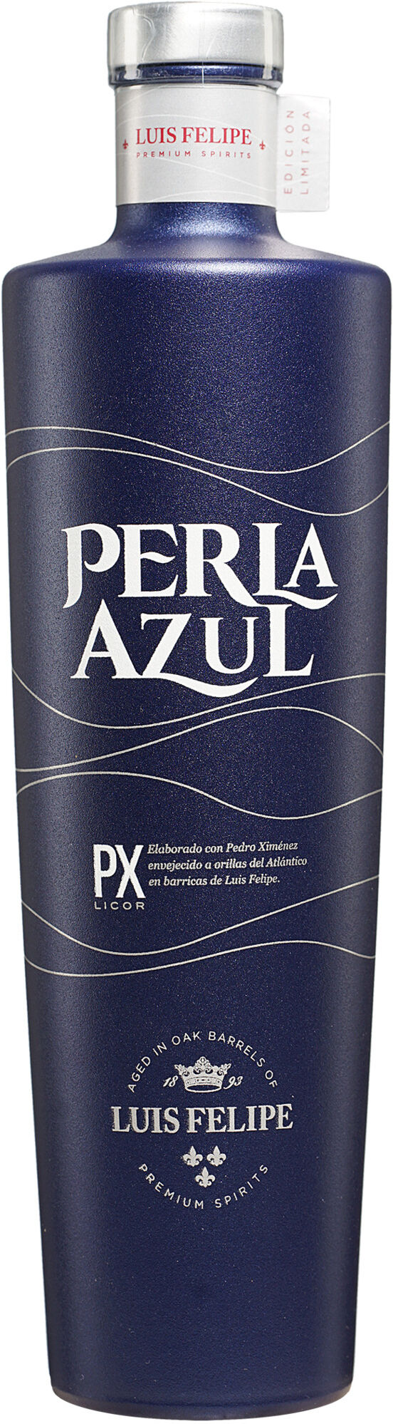 Rubio Luis Felipe Perla Azul Likör Pedro Ximénez - 0,7 L. 15% Vol. aus Spanien